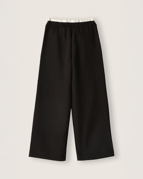 Pantalón Negro Cintura Elástica