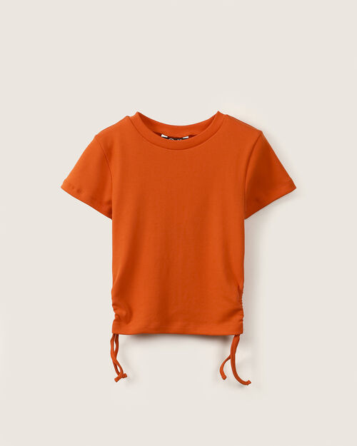 Top Rojo Detalles Laterales