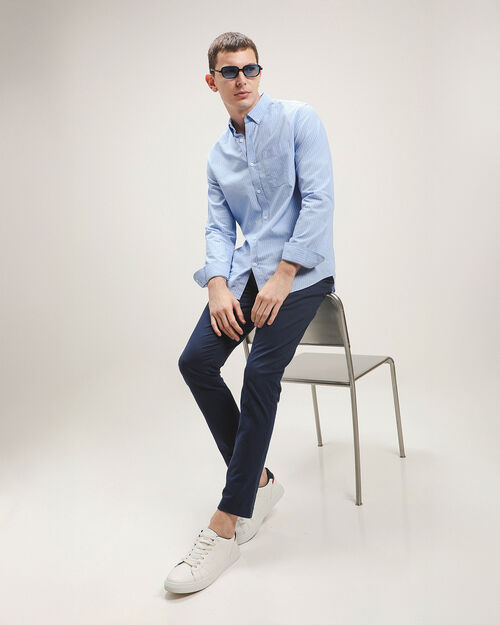 Camisa Manga Larga Rayas