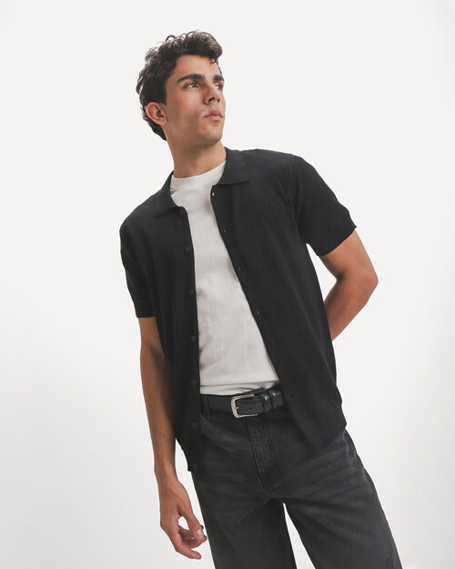 Camisa Relaxed Textura
