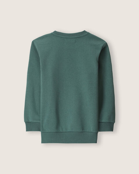 Sudadera Verde Estampada