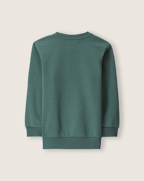Sudadera Verde Estampada