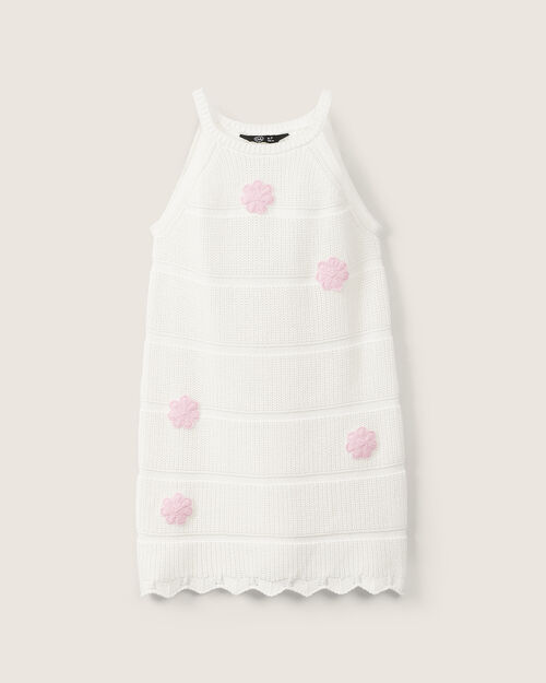 Vestido De Punto Flores