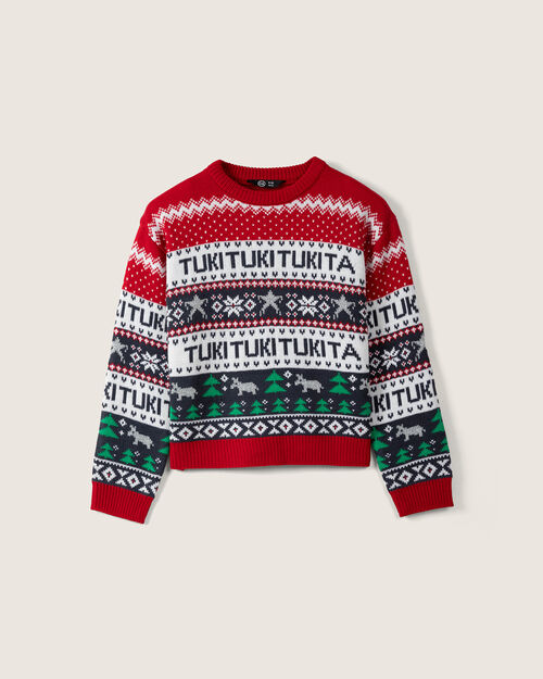 Suéter Navideño De Punto