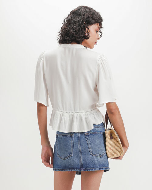 Blusa Lazos Bordada