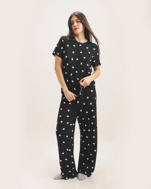 Conjunto Pijama Corazones