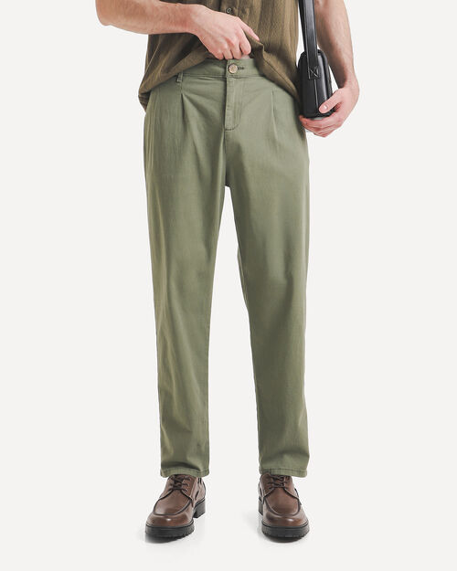 Pantal&oacute;n Verde Straight