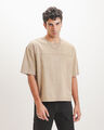 Playera Boxy Caf&eacute;,ARENA