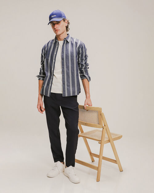 Camisa Rayas Relaxed