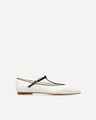 Zapatos Planos Caf&eacute;s,BLANCO HUESO