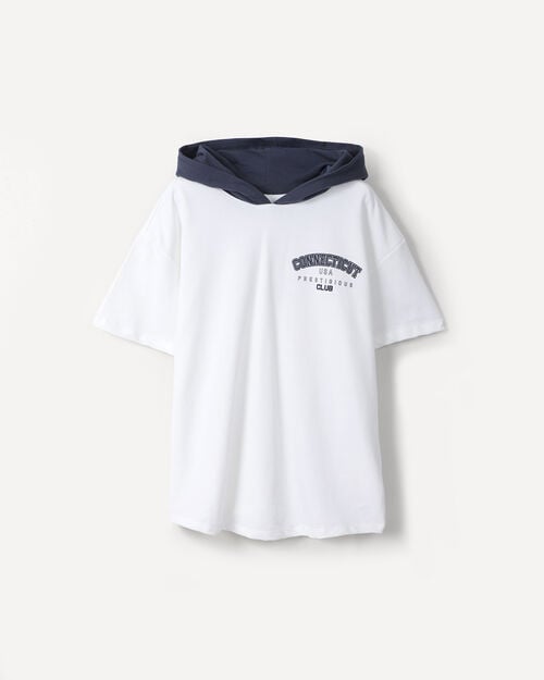 Playera Con Gorro