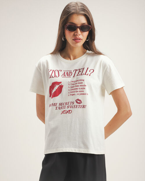 Playera Relaxed Estampada