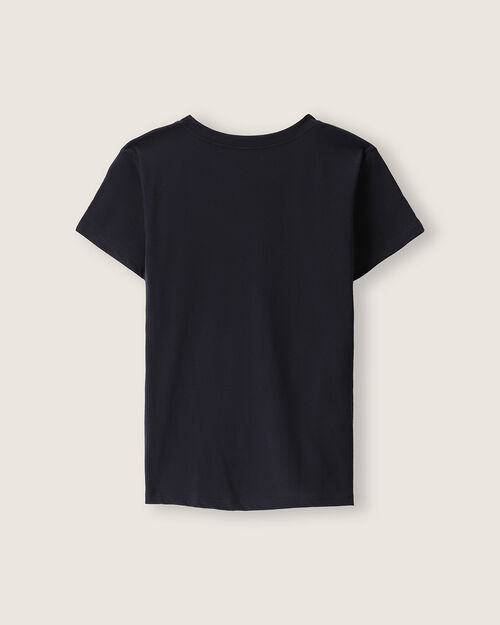 Playera Estampada Azul