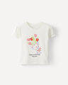 Playera Gr&aacute;fico Tulipanes,BLANCO P1