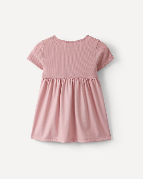 Vestido Corto Rosa
