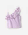 Top Blanco Olanes,LILA