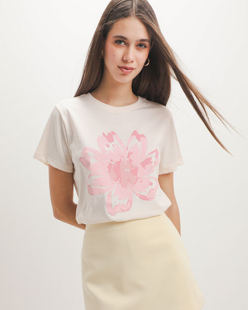 Playera Dise&ntilde;o Flor