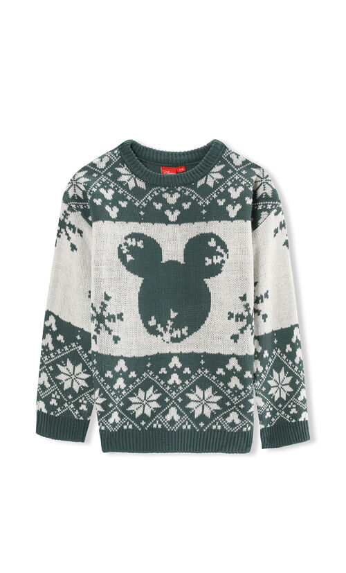 Suéter Navideño Mickey Mouse De Niño