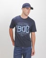 Playera Texto Gr&aacute;fico,AZUL MARINO