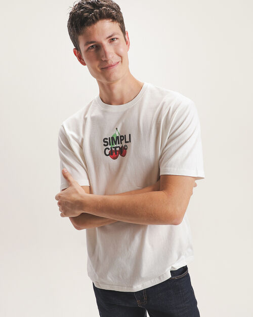 Playera Fit Regular Blanca