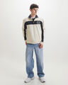 Sudadera Relaxed Beige,CREMA