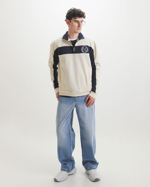 Sudadera Relaxed Beige