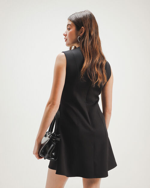 Vestido Corto Negro