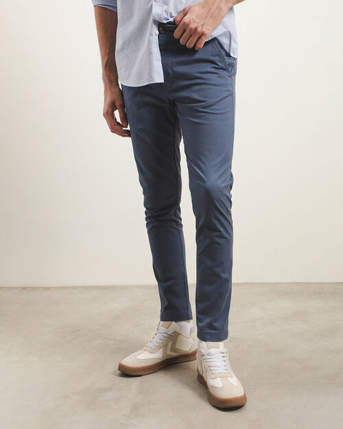 Pantalón Fit Skinny Azul