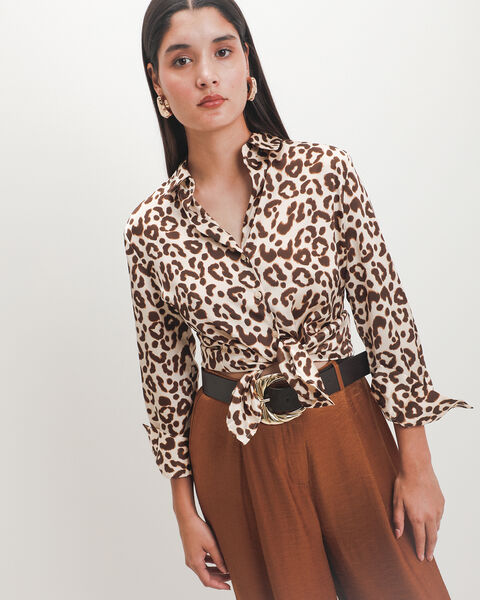 Camisa Animal Print