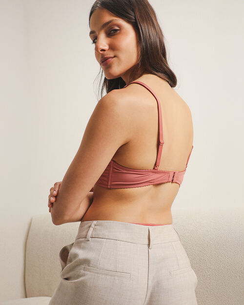 Brasier Encaje Rosa