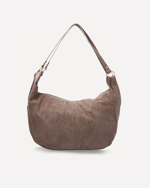Bolso Caf&eacute; Tejido Suave