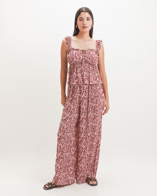 Pantal&oacute;n Straight Estampado