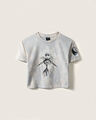 Playera Cropped Sally,GRIS