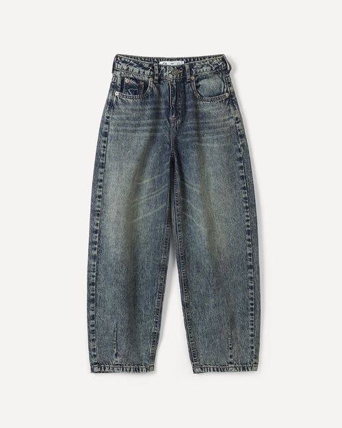 Barrel Jeans Azul