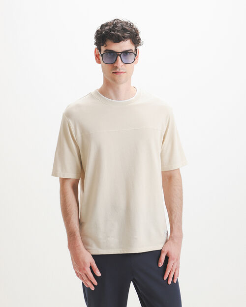 Playera Blanca Textura