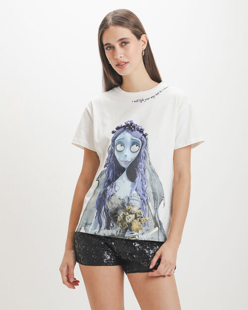 Playera Emily Blanca