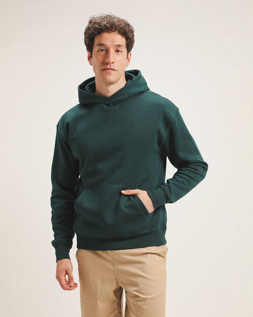 Hoodie Básica Verde