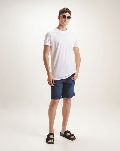 Bermuda Azul Fit Slim