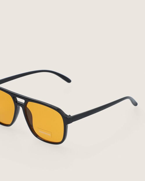 Lentes Cuadrados Naranjas