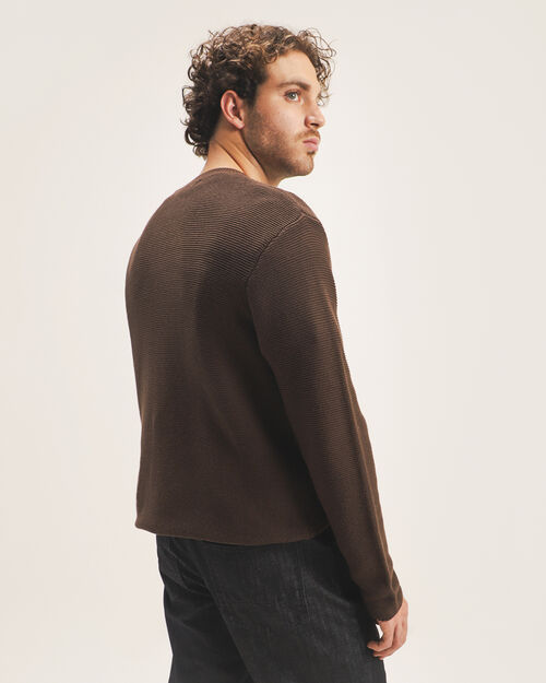 Suéter Café Oversize