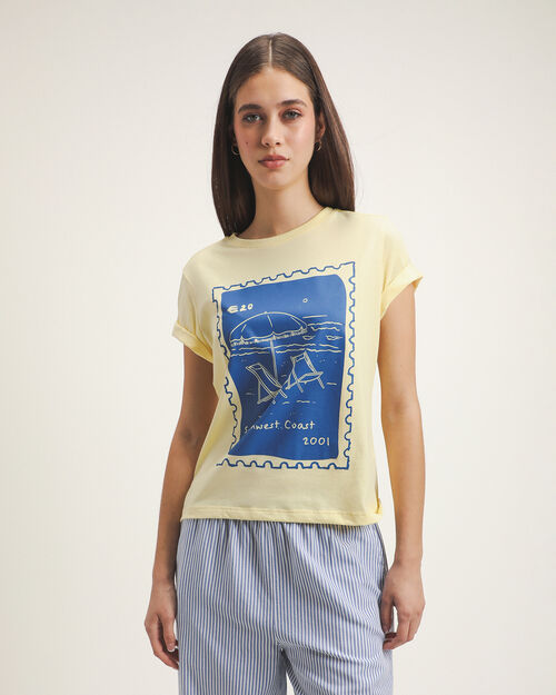 Playera Dise&ntilde;o Playa