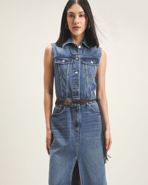 Vestido Midi Botones