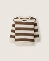 Sudadera Diseño Rayas Café,CAFE