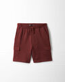 Short Pretina Elástica,ROJO VINO