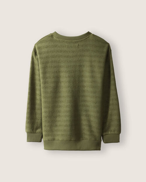 Sudadera Verde Cerrada
