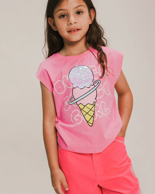 Playera Sin Mangas Lentejuelas