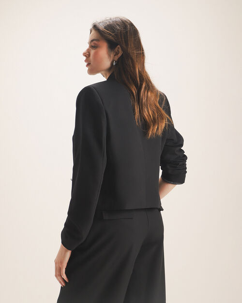 Blazer Botones Brillo