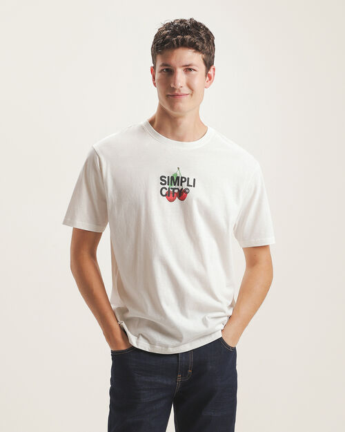 Playera Fit Regular Blanca