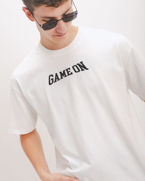 Playera Blanca Aplicaciones