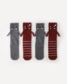 Pack Calcetines Con Im&aacute;n,ROJO VINO